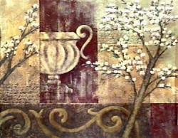 Dogwood & Urn II by M Donovan
